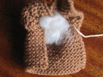 Knitted Bunny tutorial - Step 4